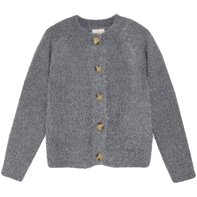 Creamie strikket cardigan til barn, Iron Gate (104/110) 104/110 Creamie strikket cardigan til barn, Iron Gate (104/110) 104/110