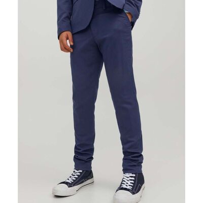 Jack and Jones Junior Jprsolar dressbukse, Medieval Blue (146) 146 Jack and Jones Junior Jprsolar dressbukse, Medieval Blue (146) 146