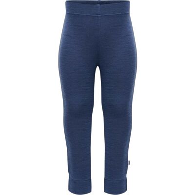 Hummel Hmlmini leggings i ull/viskose, Vintage Indigo (128) 128 Hummel Hmlmini leggings i ull/viskose, Vintage Indigo (128) 128