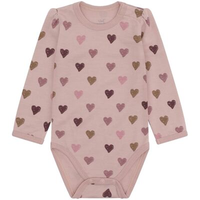 Hust&Claire ull Hust and Claire Baloo Hearts ull/bambus body, Adobe Rose (74) 74 Hust&Claire ull Hust and Claire Baloo Hearts ull/bambus body, Adobe Rose (74) 74