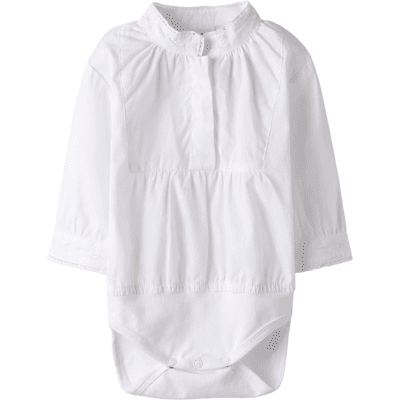 Name It Nbfterina skjortebody til festdrakt, Bright White (62) 62 Name It Nbfterina skjortebody til festdrakt, Bright White (62) 62