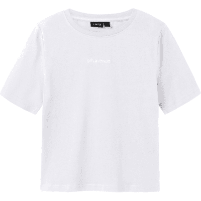 LMTD Nlffave t-skjorte til barn, Bright White (158/164) 158/164 LMTD Nlffave t-skjorte til barn, Bright White (158/164) 158/164