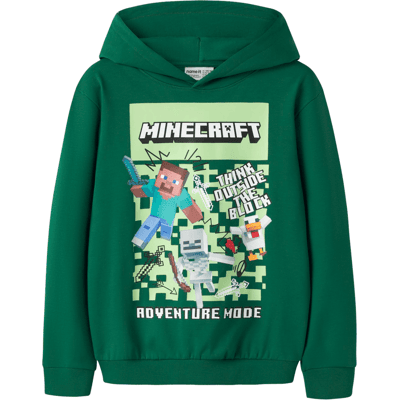 Name It Nkmsalva Minecraft hettegenser, Evergreen (116) 116 Name It Nkmsalva Minecraft hettegenser, Evergreen (116) 116