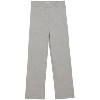 Creamie Rib bukse til barn, Light Grey Melange (152) 152 Creamie Rib bukse til barn, Light Grey Melange (152) 152