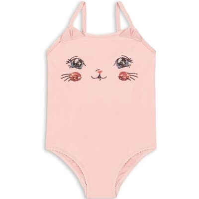 Konges Sløjd Kitty badedrakt, Powder Pink (4 år) 4 år Konges Sløjd Kitty badedrakt, Powder Pink (4 år) 4 år