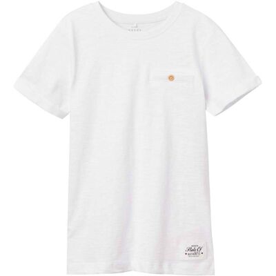 Name It Nkmvincent t-skjorte til barn, Bright White (116) 116 Name It Nkmvincent t-skjorte til barn, Bright White (116) 116
