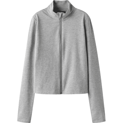 LMTD Nlfdicte zip-jakke til barn, Light Grey Melange (158/164) 158/164 LMTD Nlfdicte zip-jakke til barn, Light Grey Melange (158/164) 158/164