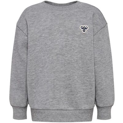 Hummel Bee sweatshirt til småbarn, Grey Melange (74) 74 Hummel Bee sweatshirt til småbarn, Grey Melange (74) 74
