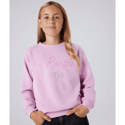 Name It Nkfraline sweatshirt til barn, Mauve Mist (116) 116 Name It Nkfraline sweatshirt til barn, Mauve Mist (116) 116