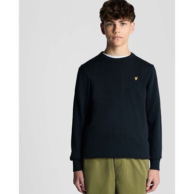 Lyle and Scott Crew Neck genser barn og ungdom, Dark Navy (10-11 år) 10-11 år Lyle and Scott Crew Neck genser barn og ungdom, Dark Navy (10-11 år) 10-11 år