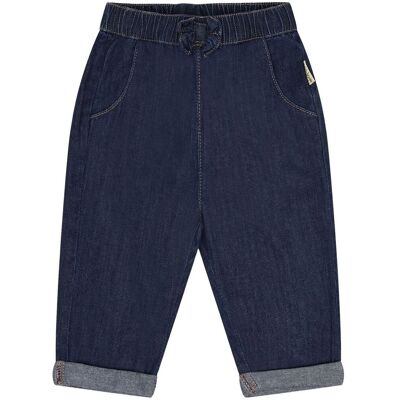 Hust&Claire Hust and Claire Thea bukse til baby, Dark Blue Denim (68) 68 Hust&Claire Hust and Claire Thea bukse til baby, Dark Blue Denim (68) 68