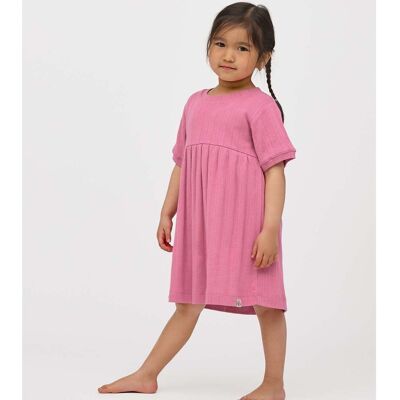 Gullkorn Cleve kjole til barn, Rosa (122) 122 Gullkorn Cleve kjole til barn, Rosa (122) 122