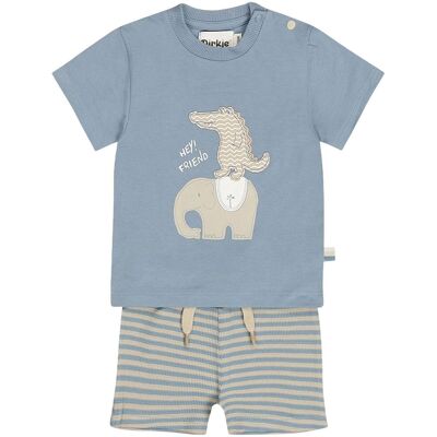 Dirkje shorts-sett til småbarn, Blue (116) 116 Dirkje shorts-sett til småbarn, Blue (116) 116