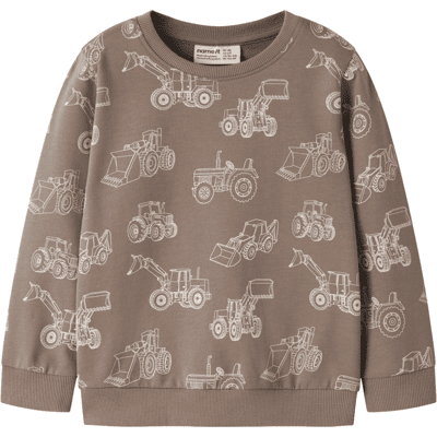 Name It Nmmvaron sweatshirt til småbarn, Fossil (104) 104 Name It Nmmvaron sweatshirt til småbarn, Fossil (104) 104