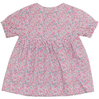 HUTTEliHUT Liberty kjole til baby, Plumeria (86) 86 HUTTEliHUT Liberty kjole til baby, Plumeria (86) 86