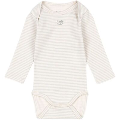 Konges Sløjd Fio body, Tea Stripe Gray Dawn (12 mnd) 12 mnd Konges Sløjd Fio body, Tea Stripe Gray Dawn (12 mnd) 12 mnd