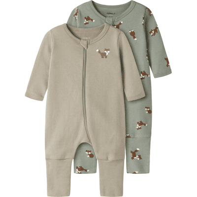 Name It Nbmnightsuit Fox 2-pack heldress, Shadow (74) 74 Name It Nbmnightsuit Fox 2-pack heldress, Shadow (74) 74