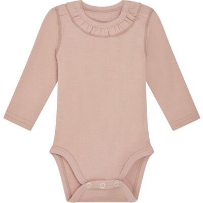 Hust&Claire ull Hust & Claire Barbara body i ull/bambus, Rose Cloud (56) 56 Hust&Claire ull Hust & Claire Barbara body i ull/bambus, Rose Cloud (56) 56