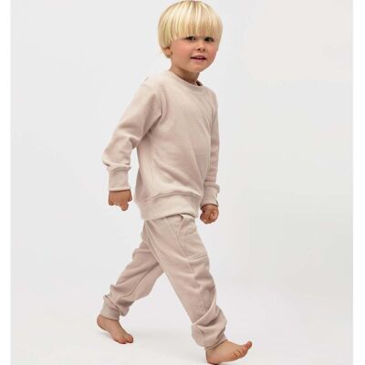 Gullkorn Migma joggedress-sett til barn, Beige (92) 92 Gullkorn Migma joggedress-sett til barn, Beige (92) 92