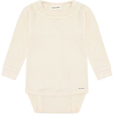 Minymo ribb body, White Swan (68) 68 Minymo ribb body, White Swan (68) 68