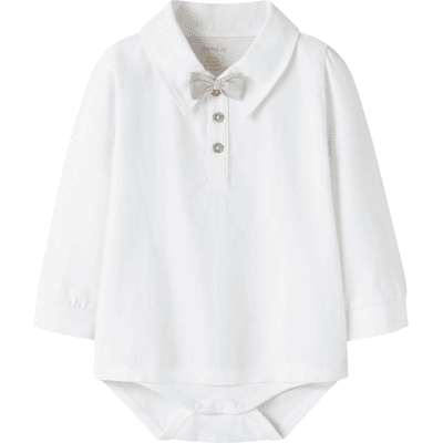 Name It Nbmnoller body m/sløyfe, Bright White (68) 68 Name It Nbmnoller body m/sløyfe, Bright White (68) 68