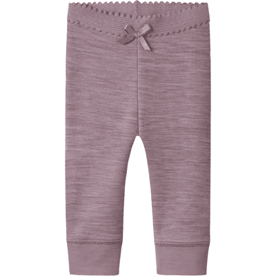 Name It Nbfwyla leggings i ull/viskose til baby, Toadstool (62) 62 Name It Nbfwyla leggings i ull/viskose til baby, Toadstool (62) 62