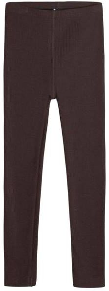 Hust&Claire ull Hust & Claire Lane Ribb Leggings I Ull Til Barn, Java