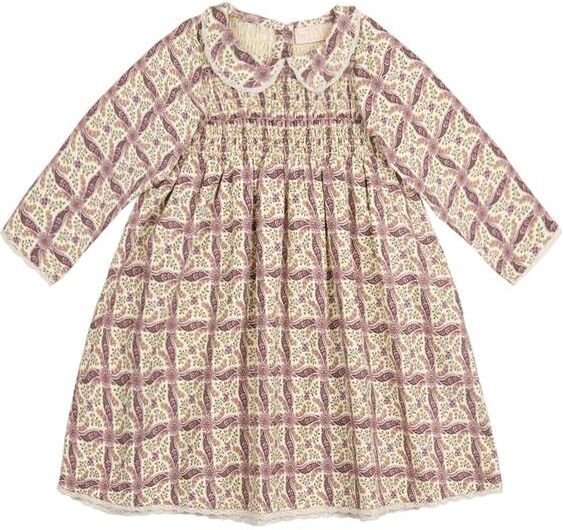 Bytimo Thin Cord Collar Kjole Til Baby Og Barn, Paisley