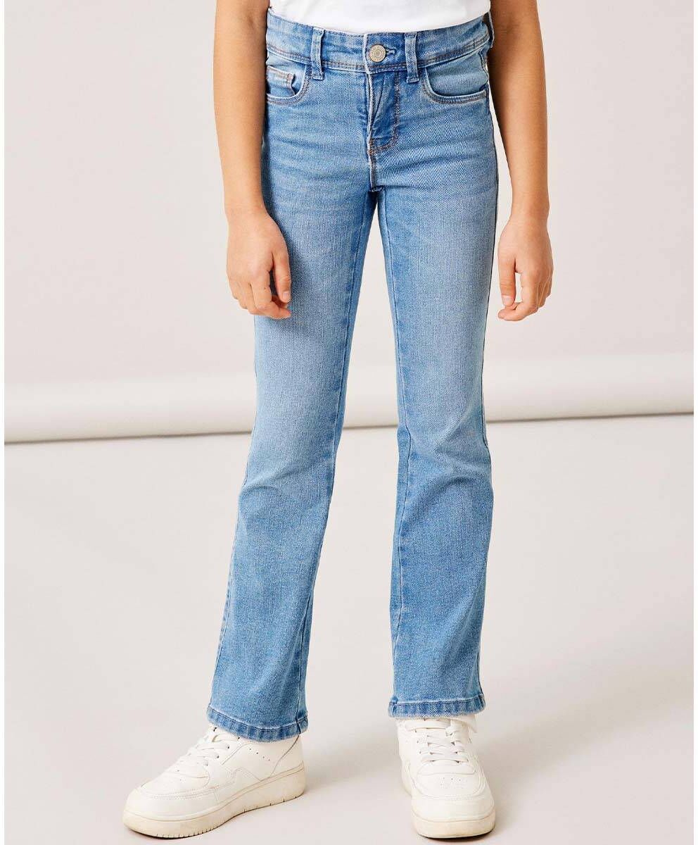 Bilde av Medium Blue Denim Polly Skinny Boot Jeans Noos str. 140