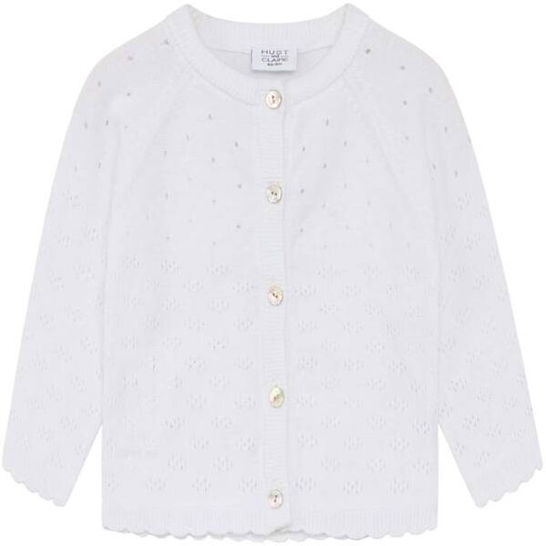 Baby White Cillja Cardigan str. 80