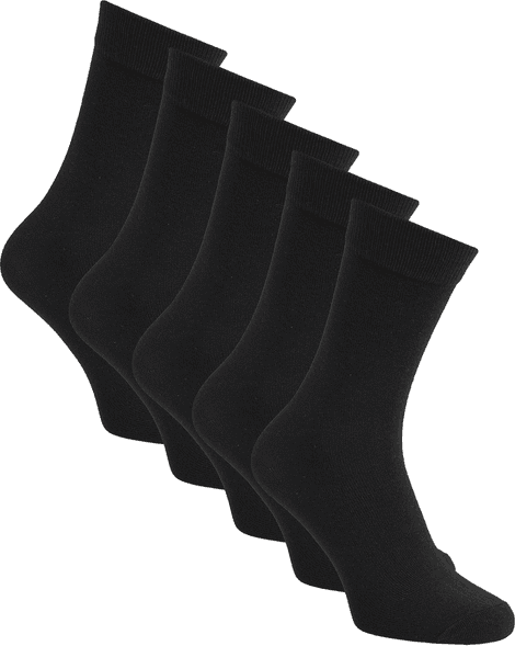 Bilde av Black Sokker 5-pakning Noos str. 38/43
