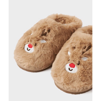 Name It Nmnreindeer tøfler til småbarn, Oxford Tan (28) 28 Name It Nmnreindeer tøfler til småbarn, Oxford Tan (28) 28