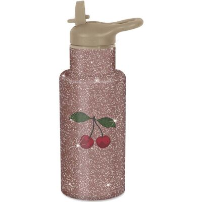 Konges Sløjd Glitter drikkeflaske, Cherry Glitter Konges Sløjd Glitter drikkeflaske, Cherry Glitter