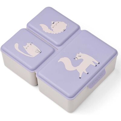 Liewood Driss matboks, Cat/Warm Lilac Liewood Driss matboks, Cat/Warm Lilac