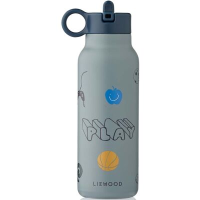 Liewood Falk drikkeflaske 350ml, Play/Dusty Peppermint Liewood Falk drikkeflaske 350ml, Play/Dusty Peppermint