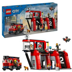 Lego City Brannstasjon Med Brannbil 6+