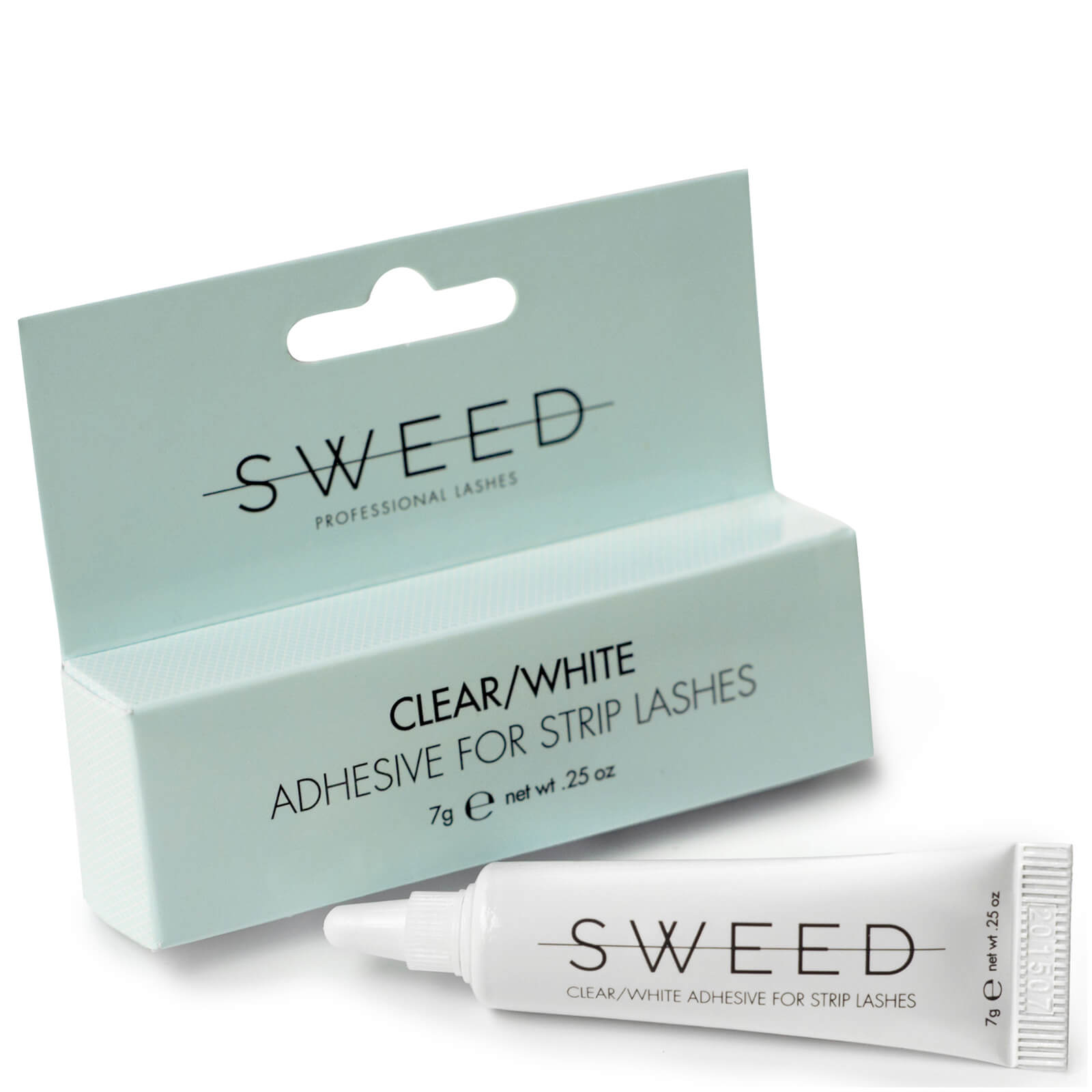 Sweed Lashes Adhesive for Strip Lashes - Clear/White