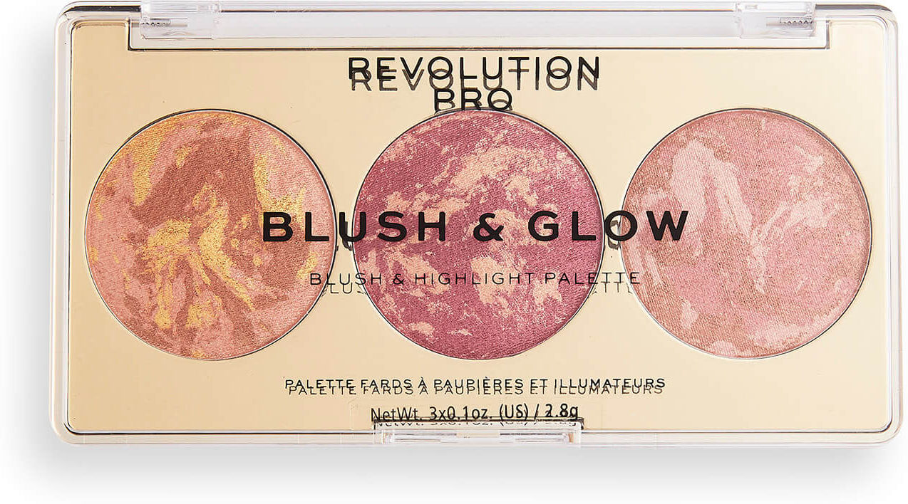 Revolution Pro Blush & Glow Palette - Cranberry Glow 2.8g