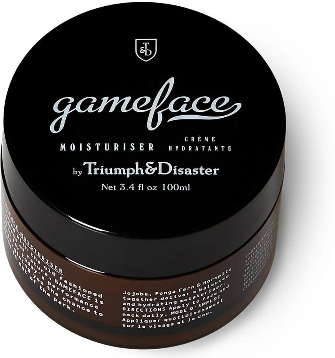 Triumph & Disaster Gameface Moisturiser Tub 100ml