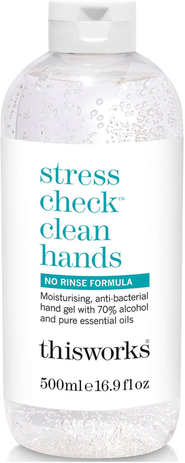 this works Stress Check Clean Hands Gel 500 ml