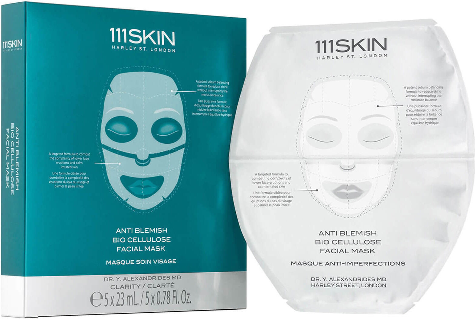 111SKIN Anti Blemish Bio Cellulose Facial Mask