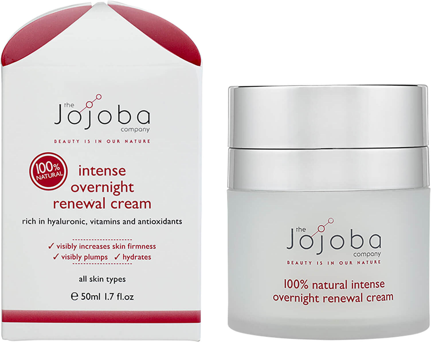 The Jojoba Company Intense Overnight Renewal Cream 50 ml