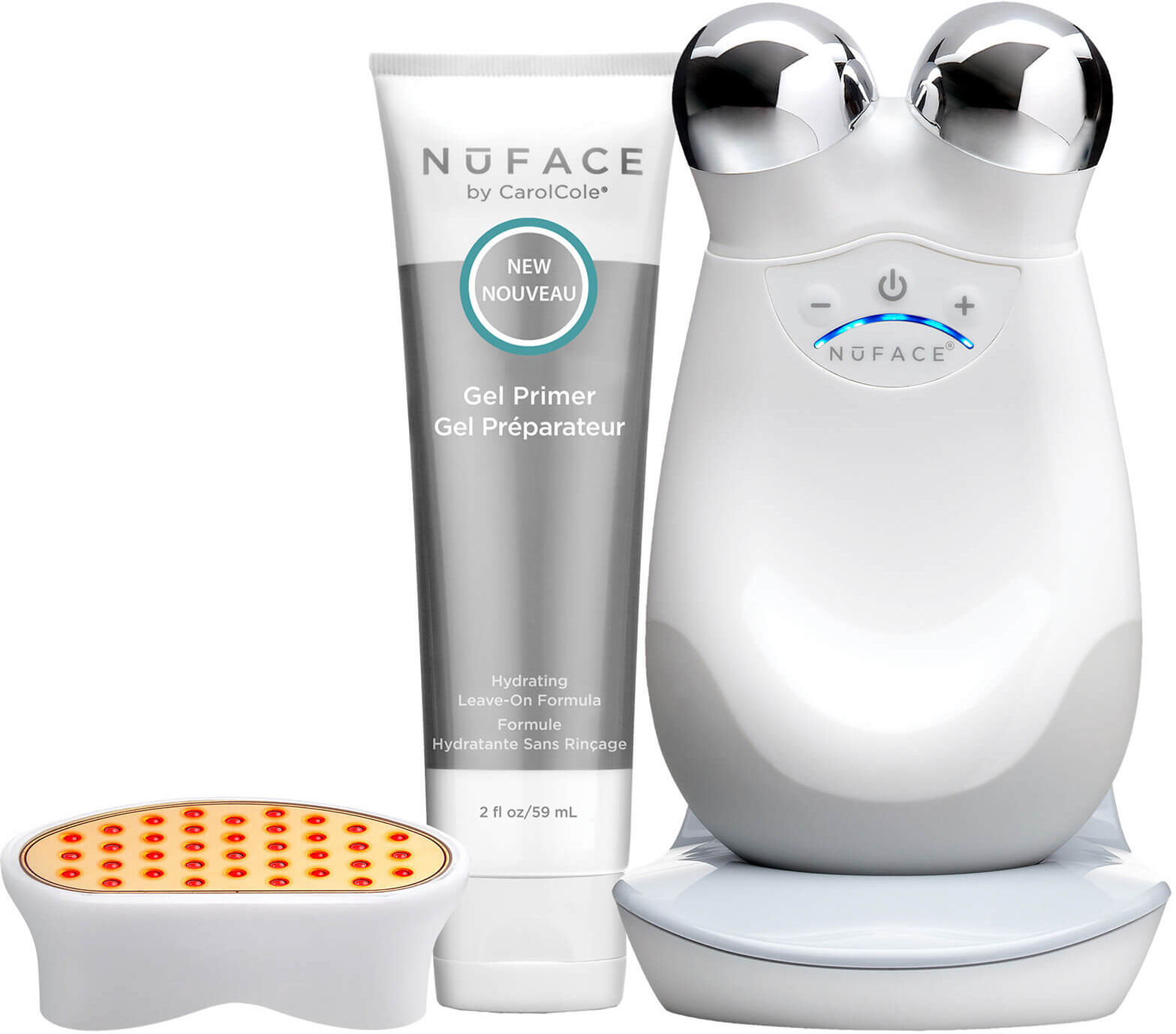 NuFACE Trinity + Trinity Wrinkle Reducer Attachment Set