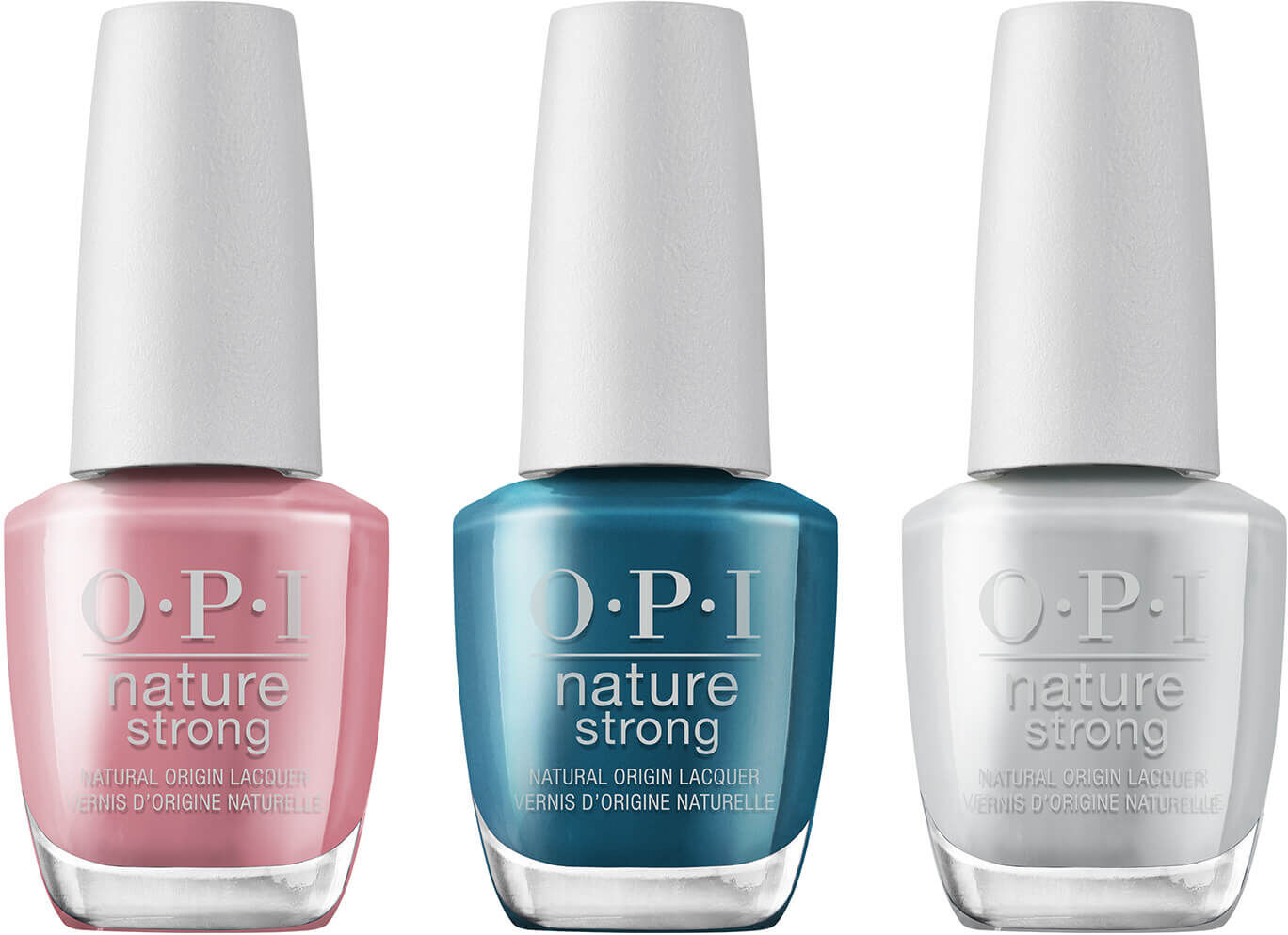 OPI Nature Strong Natural Vegan Nail Polish Trio (Various Colours) - Earth