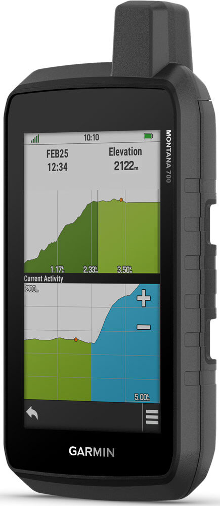 Garmin Montana 700 GPS med innebygd kart.