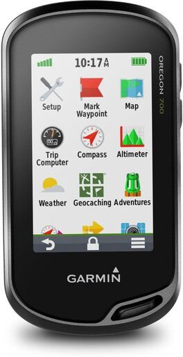 Garmin Oregon 700 GPS med fargeskjerm og touchscreen