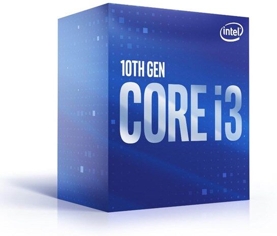 Intel Core i3-10105 Comet Lake Prosessor - 4 kjerner 3.7 GHz - Intel LGA1200 - Intel Boxed