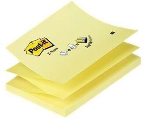 3M Post-it Z-Notes 76x127 gul