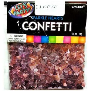 Amscan Sparkling Hearts Confetti