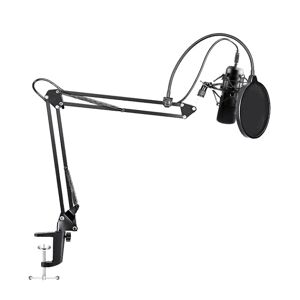 MAONO USB Podcasting Microphone kit, 16mm microphone, arm with mount,